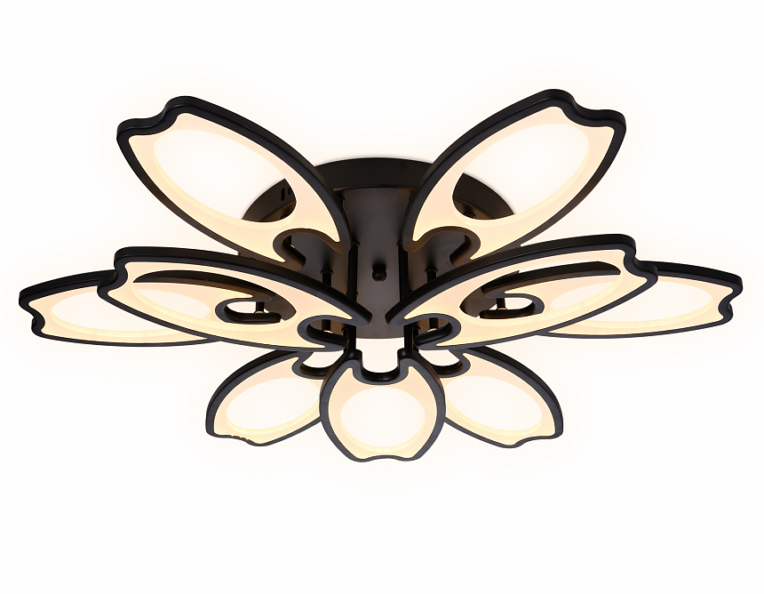 FA581/6+3 BK черный 162W 700*640*120 (ПДУ РАДИО 2.4G)