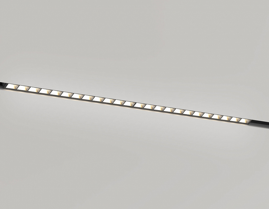 GL2340 BK черный IP20 20W 3CCT 3000/4200/6400K 48V 400*10*37