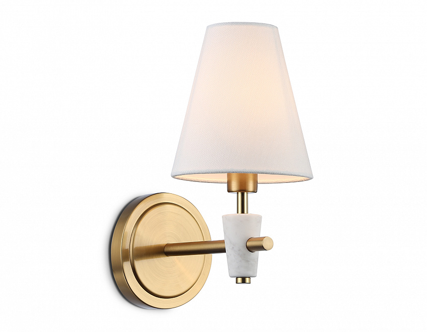 LH75047 BS/WH латунь/белый E14 max 40W 230*140*270