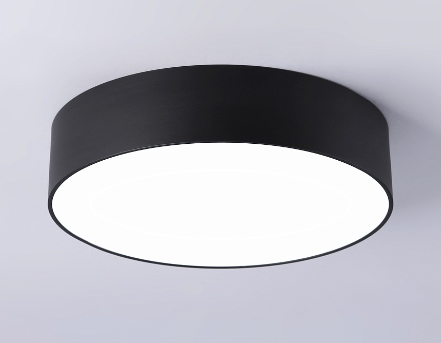 FV5518 BK черный LED 18W 4200K D160*58 (Без ПДУ) FV5518 BK черный LED 18W 4200K D160*58 (Без ПДУ)