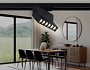 GL6813 BK черный LED 6W 3000K 24° 115*22*87
