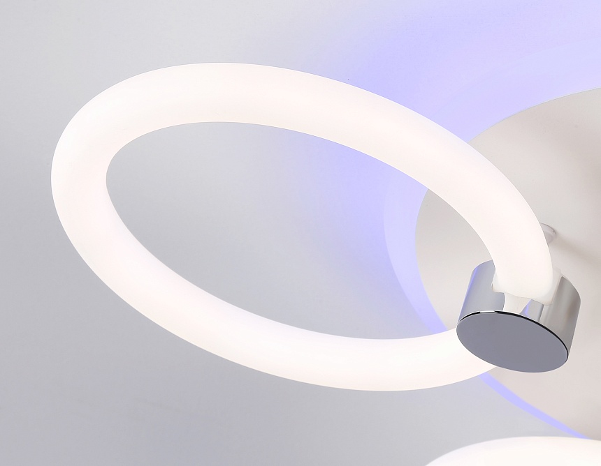 FA3838/3 WH белый 42W 3000K-6400K+RGB D458*80 (ПДУ РАДИО 2.4G)