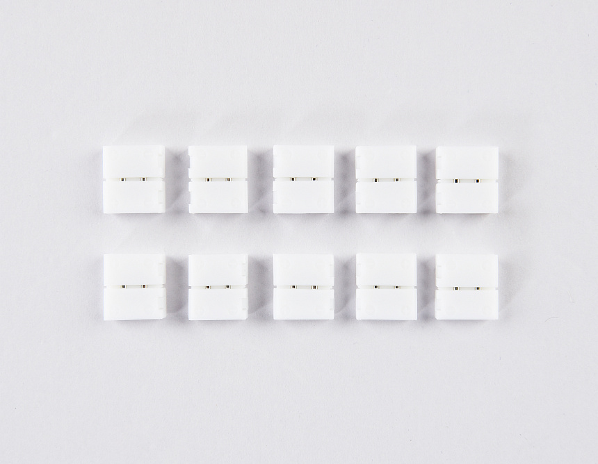 GS6051 Cоединитель прямой 5050 12/24V (2 конт.) (10шт)