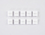GS6051 Cоединитель прямой 5050 12/24V (2 конт.) (10шт)