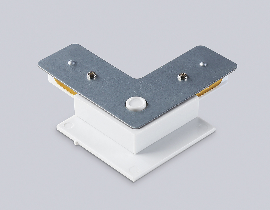 GL7165 WH белый коннектор угловой встраеваемый для шинопровода Standard 220V NEW 70*70*20