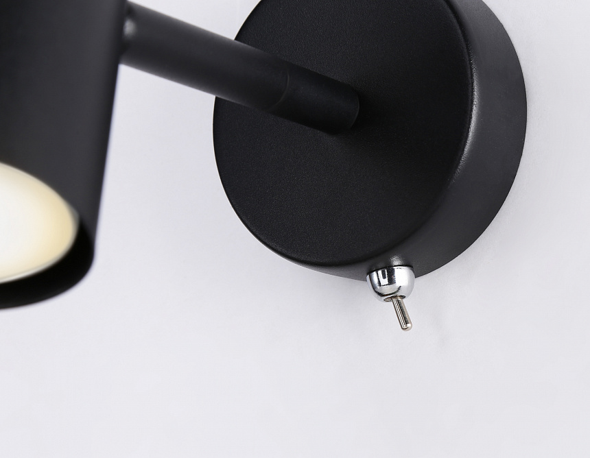 TA13184 BK черный GU10 max 12W D60*L120*H150