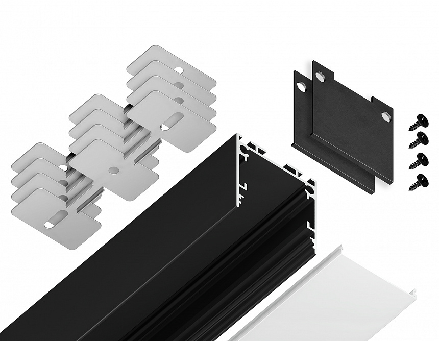 GP2500BK черный 2000*25*25