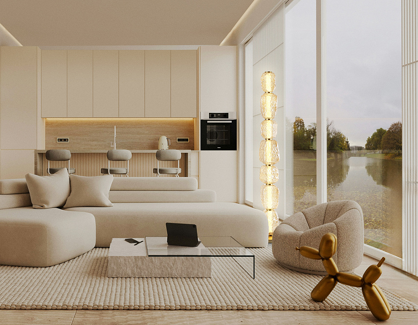 LH30112 SB/TI бронза/янтарь 35W 3000K D260*1325