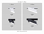 GL6801 WH белый LED 6W 4200K 115*22*87