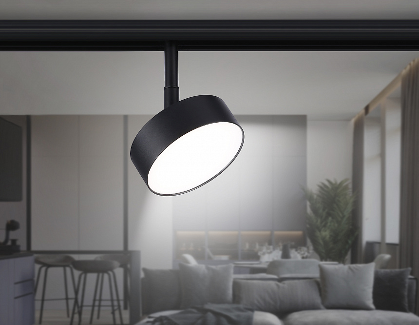 GL3853 BK черный IP20 12W 4200K 48V D95*30