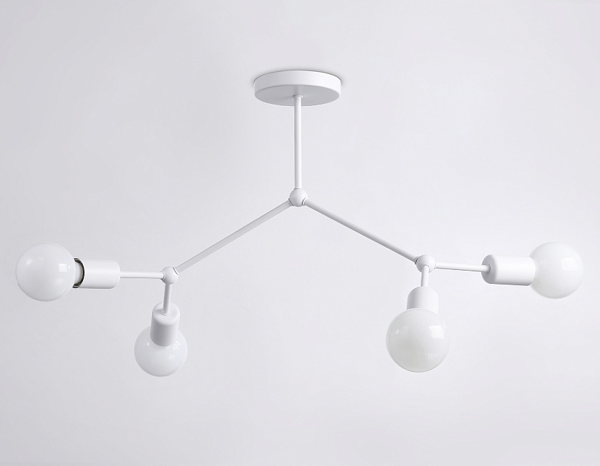 TR8031/4 WH белый E27*4 max 40W D670*440