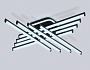 FL6262 BK черный 130W 3000K-6400K 810*810*130 (ПДУ ИК)