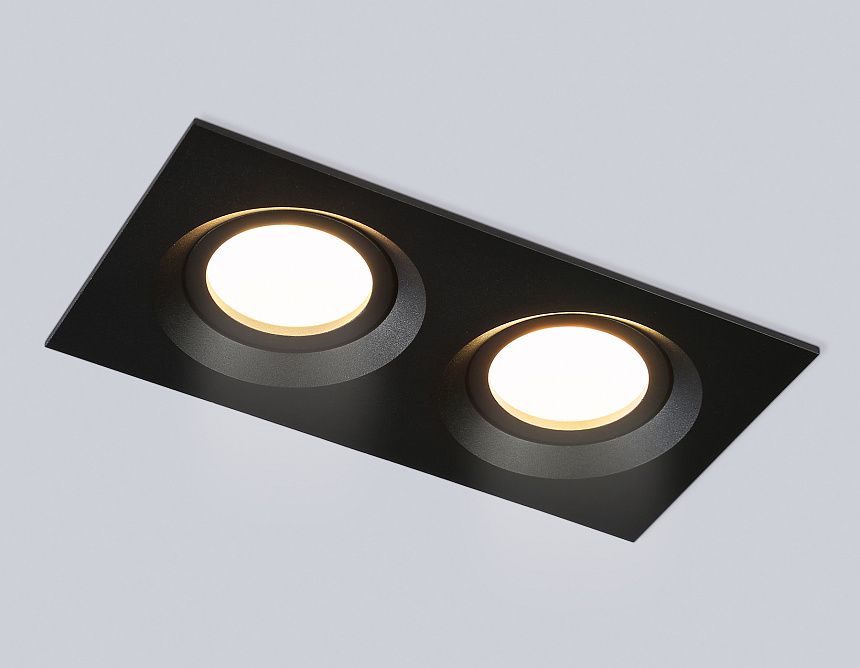 TN102746/2 BK черный IP20 GU5.3/2 180*95*25