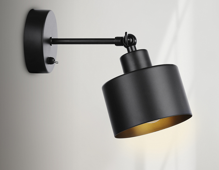 TR8137 BK черный E27 max 40W D120*290