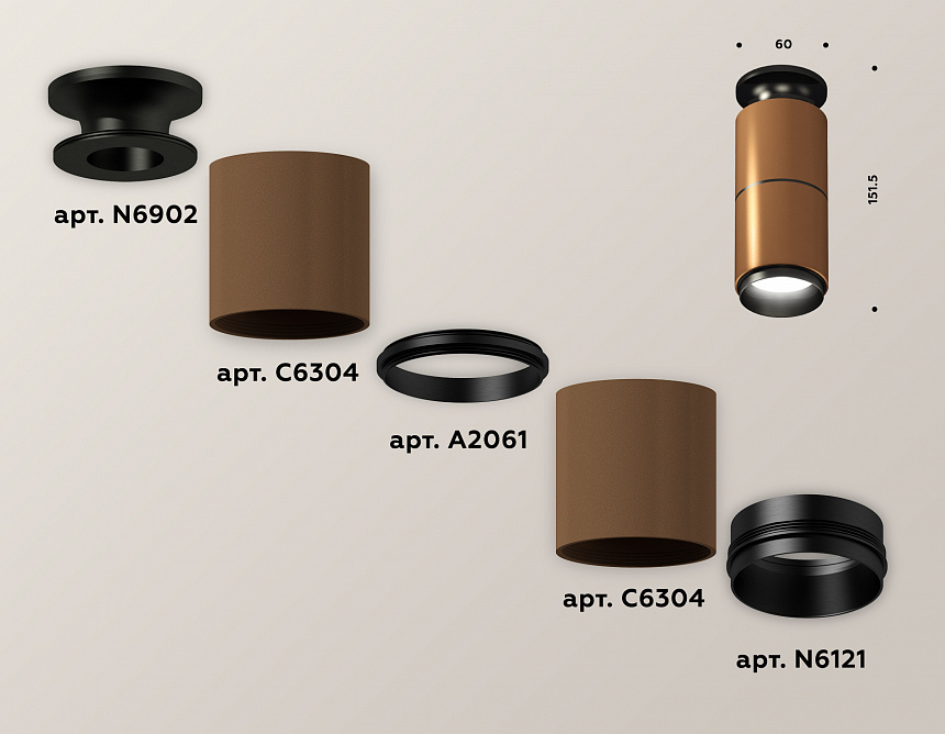 XS6304170 SCF/PBK кофе песок/черный полированный MR16 GU5.3 (N6902, C6304, A2061, N6121) XS6304170 SCF/PBK кофе песок/черный полированный MR16 GU5.3 (N6902, C6304, A2061, N6121)