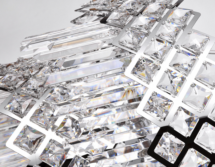 TR5273/8 CH/CL хром/прозрачный E14/8 max 40W D520*880