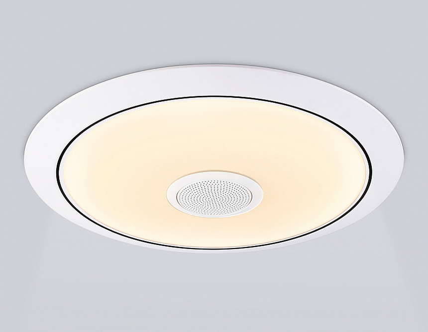 FZ720 WH белый IP20 52W 3000-6500K+RGB Music 450*65 (ПДУ ИК) FZ720 WH белый IP20 52W 3000-6500K+RGB Music 450*65 (ПДУ ИК)