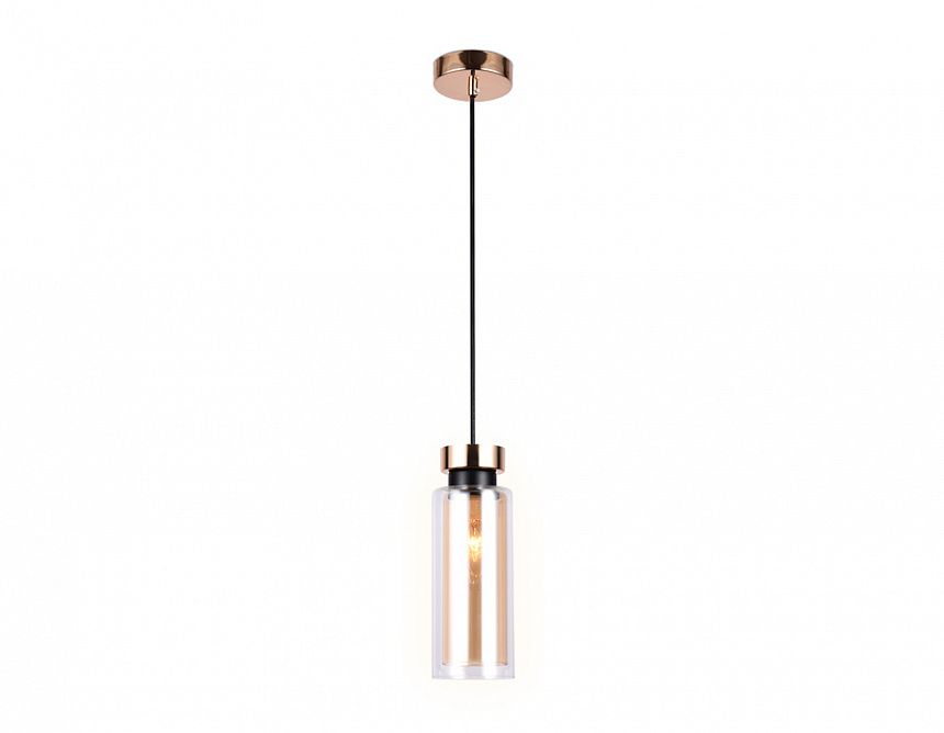 TR3571 GD/TI золото/янтарь E14 max 40W D100*1050