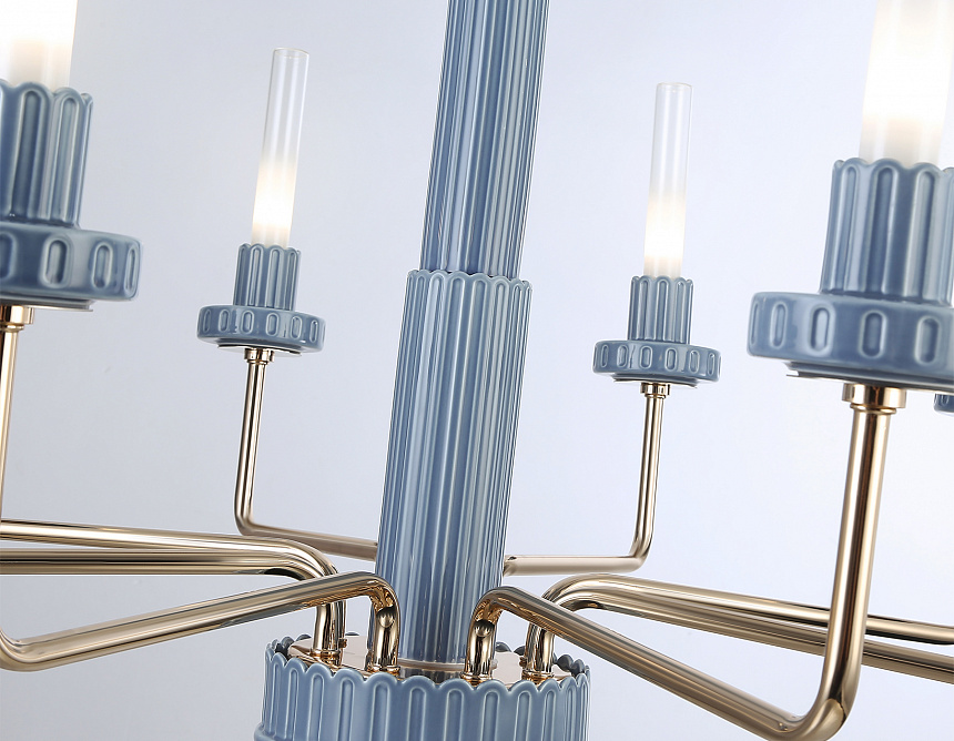 LH53126/8 GD/WH/GB золото/белый/серо-синий 13W 3000K D720*1120