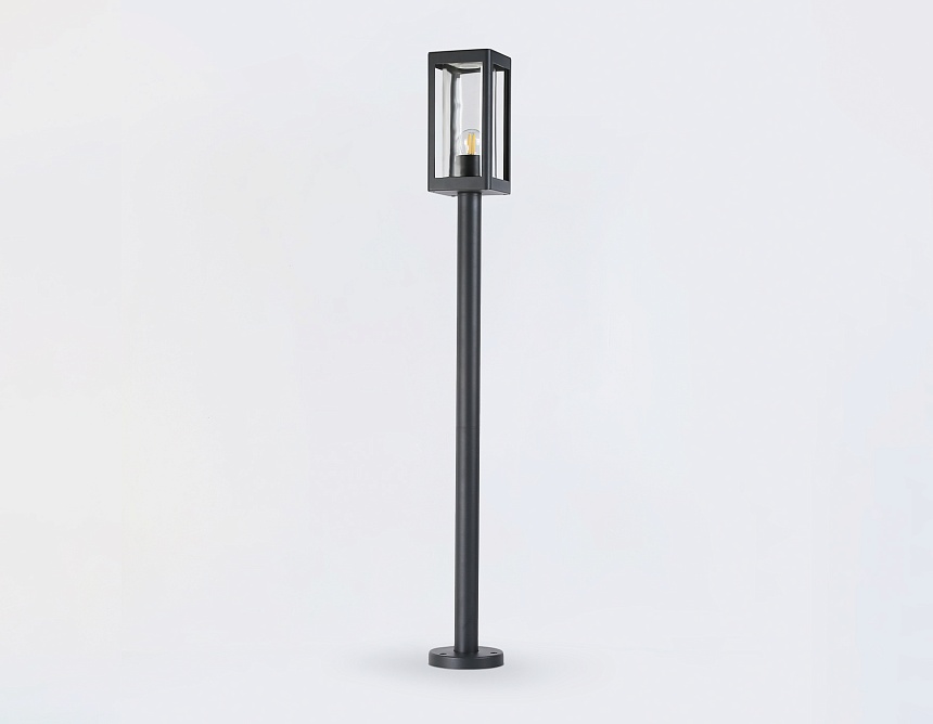 ST2422 GR/CL серый/прозрачный IP54 E27 max 40W 110*110*1000 ST2422 GR/CL серый/прозрачный IP54 E27 max 40W 110*110*1000