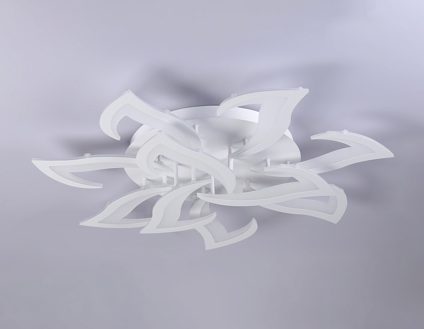 FA4473/7+3 WH белый 112W 3000+6400K/4200K/6400+3000K D850*120 (ПДУ ИК)