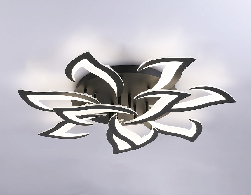 FA4474/7+3 BK черный 112W 3000+6400K/4200K/6400+3000K D850*120 (ПДУ ИК)