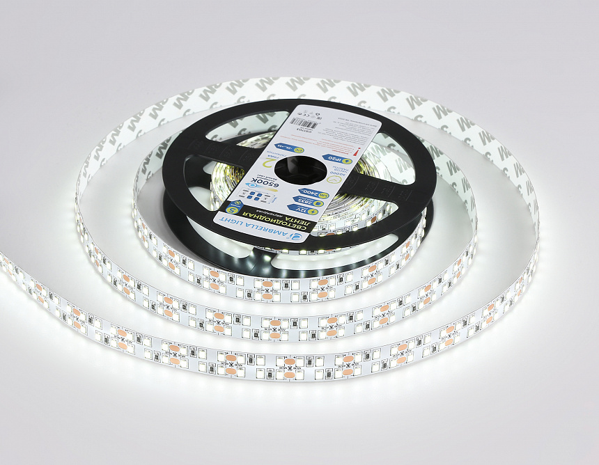 GS1703 2835 240Led/ 24W m/ 12V IP20 6500K/ 5000*10*1.2mm (2 конт.) GS1703 2835 240Led/ 24W m/ 12V IP20 6500K/ 5000*10*1.2mm (2 конт.)