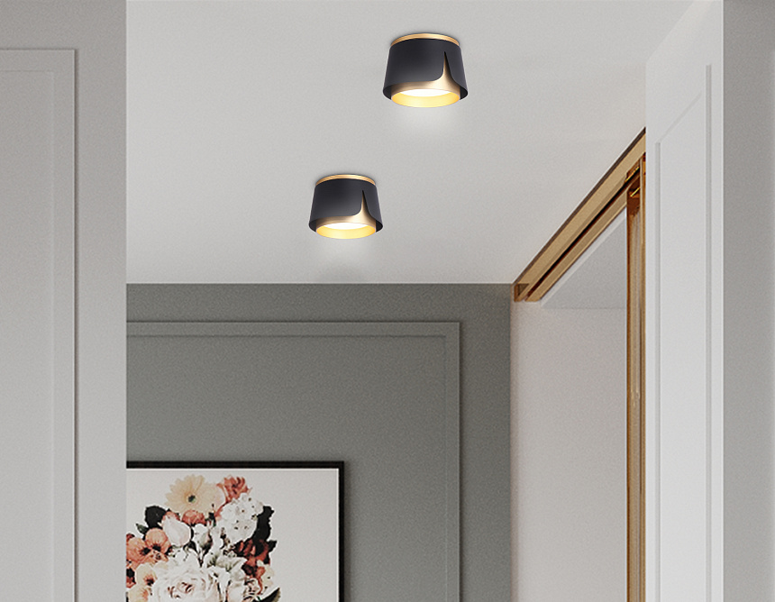 TN71222 BK/GD черный/золото GX53 D100*66