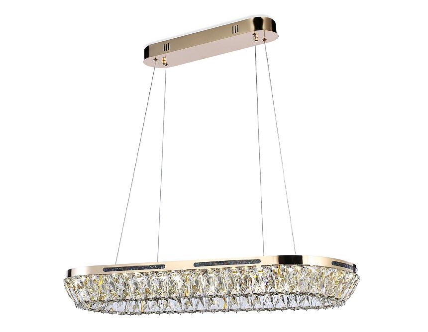 TR5025 FGD/CL золото/прозрачный 3000K/4200K/6400K 61W 800*300*440 (Без ПДУ)