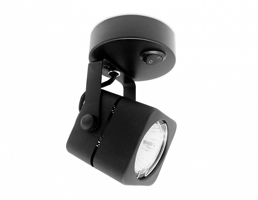 TA110 BK черный GU10 D80*130*D60 TA110 BK черный GU10 D80*130*D60