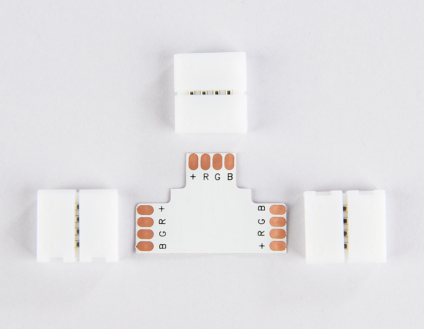 GS7001 Соединитель T 5050 12/24V (4 конт.) (5шт)