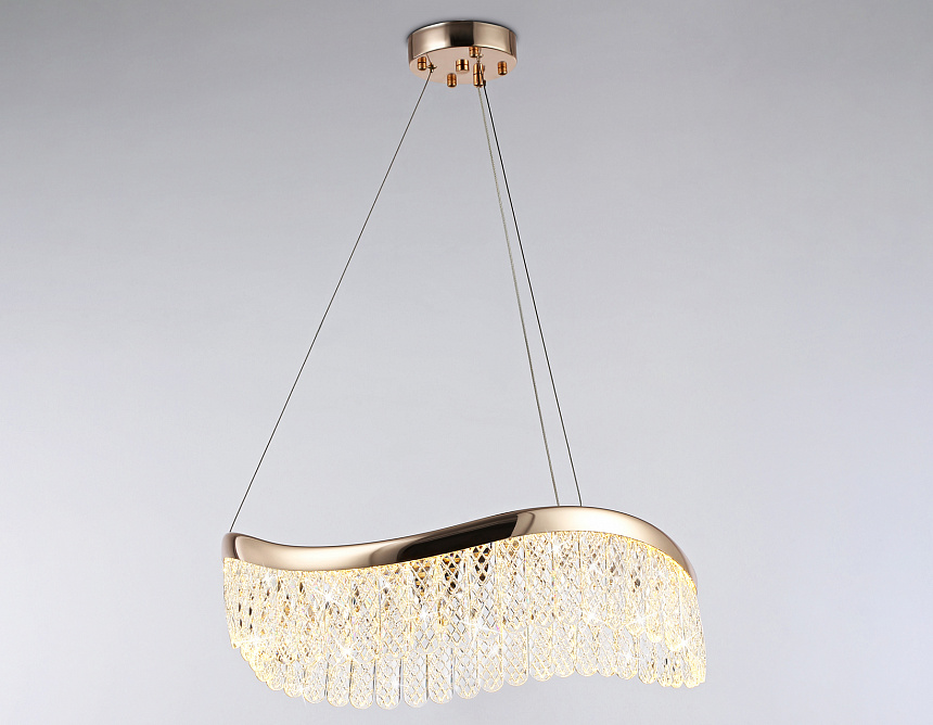 TR49717 GD золото 34W 3000K/4200K/6400K D500*1010 (Без ПДУ)