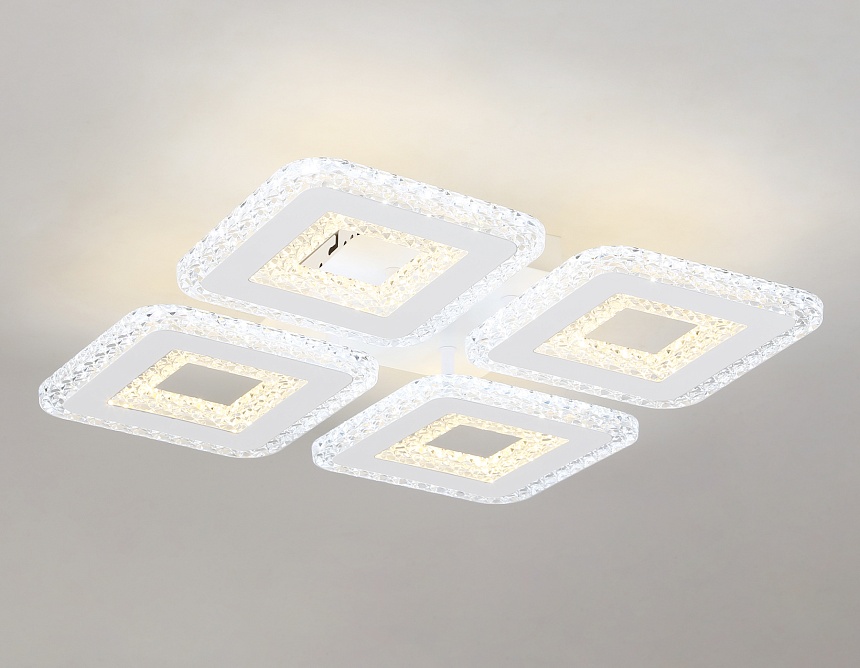 FA4004/4 WH белый 100W 3000K+6400K/4200K/6400K+3000K 395*395*85 (ПДУ ИК) FA4004/4 WH белый 100W 3000K+6400K/4200K/6400K+3000K 395*395*85 (ПДУ ИК)
