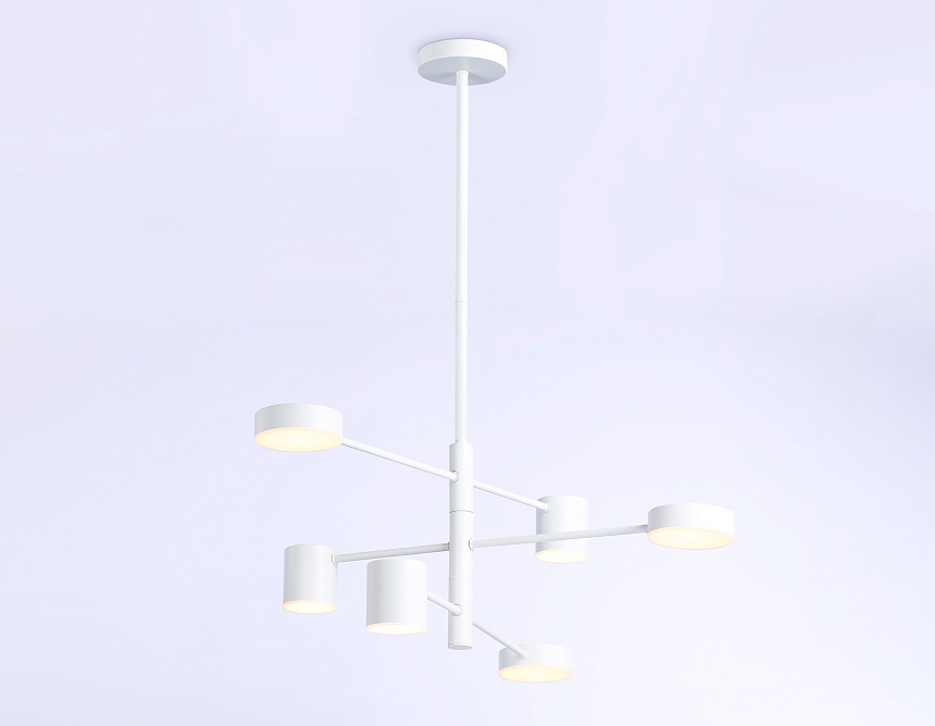 FL51684/6 WH белый 3000K/4200K/6400K 36W D700*930 (Без ПДУ)