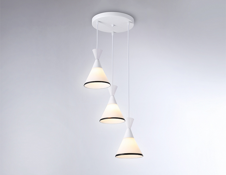 TR3167/3 WH/BK белый/черный E27/3 max 60W D360*1000