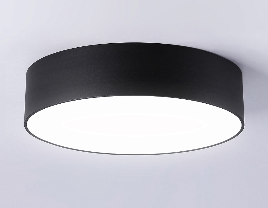 FV5522 BK черный LED 26W 4200K D220*58 (Без ПДУ) FV5522 BK черный LED 26W 4200K D220*58 (Без ПДУ)