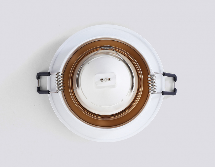 TN102723 WH/GD белый/золото GU5.3 92*92*23