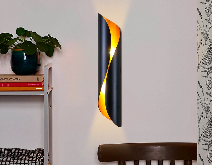FW241 BK/GD черный/золото G9/2 max 40W 400*80*100 (лампы LED G9 7W 4200K в комплекте) FW241 BK/GD черный/золото G9/2 max 40W 400*80*100 (лампы LED G9 7W 4200K в комплекте)