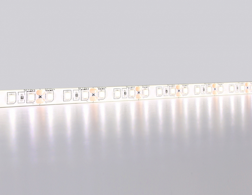 GS1202 2835 120Led/ 9.6W m/ 12V IP65 4500K/ 5000*8*2.27mm (2 конт.)