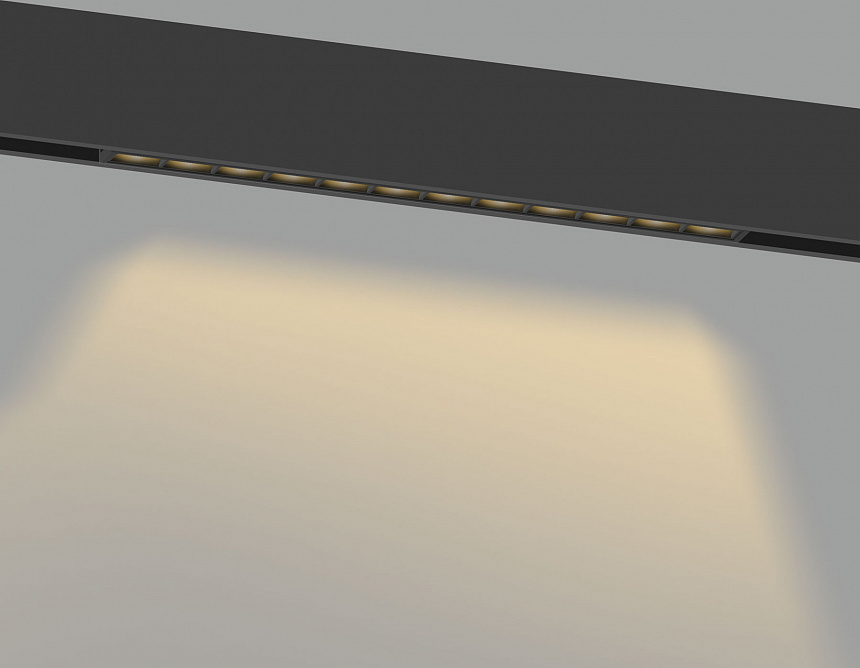 GL2345 BK черный IP20 30W 3CCT 3000/4200/6400K 48V 600*10*37