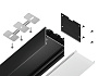 GP3100BK черный 2000*50*50