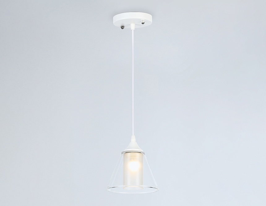 TR3551 WH/CL/FR белый/прозрачный/белый матовый E27 max 40W D155*800