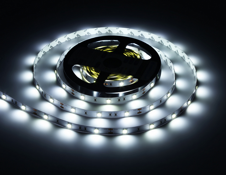 GS1803 5050 30Led/ 7.2W m/ 12V IP20 6500K/ 5000*10*1.87mm (2 конт.) GS1803 5050 30Led/ 7.2W m/ 12V IP20 6500K/ 5000*10*1.87mm (2 конт.)