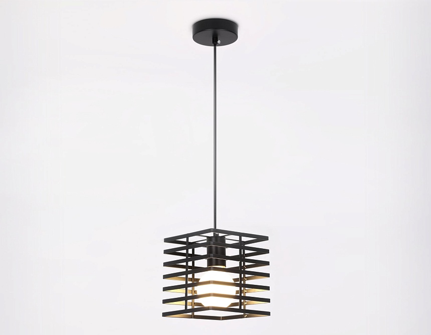 TR8411 BK черный E27 max 60W 160*160*950