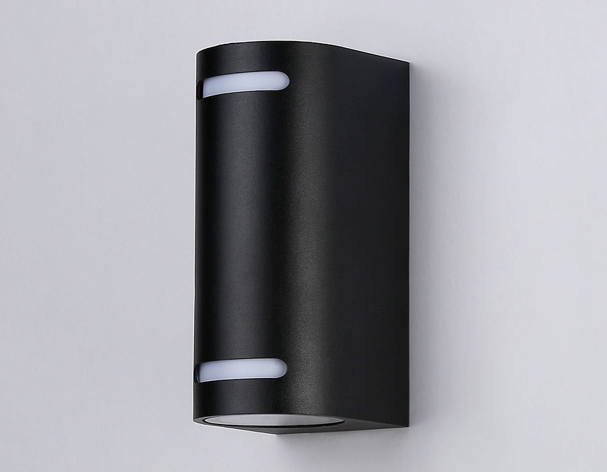 ST3744/2 BK черный IP54 GU10/2 max 35W 150*68*92