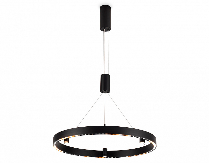 FL5845/1+3 BK черный 40W 3000K/4200K/6400K D600*1200 (без ПДУ)