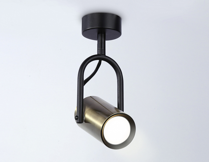 TA13192 BK/SB черный/бронза GU10 max 12W D55*L100*H200