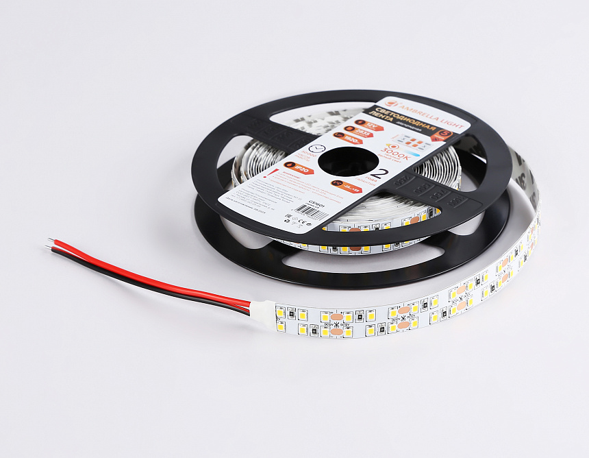 GS1601 2835 240Led/ 19.2W m/ 12V IP20 3000K/ 5000*14*1.2mm (2 конт.) GS1601 2835 240Led/ 19.2W m/ 12V IP20 3000K/ 5000*14*1.2mm (2 конт.)