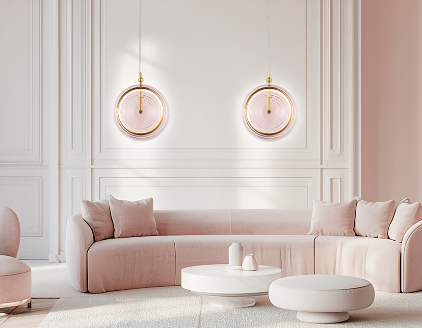 LH31125 BS/PI латунь/розовый 12W 3000K 300*60*1900