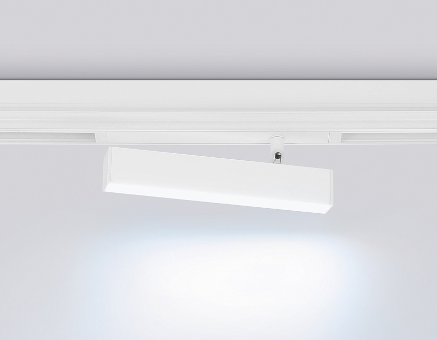 GL1321 WH белый IP20 12W 3000K-6400K 220V 120° 232*25*112 (Без ПДУ)